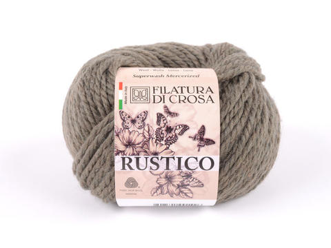 FILATURA DI CROSA Rustico (100% мерсеризованная шерсть 50гр/65м)