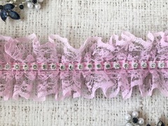 Тесьма текстиль ажурная, ш. 5 см.