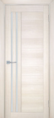 Дверь ТЕХНО-738 / Цвет Сандал бежевый / белый сатинат / Двери МАРИАМ