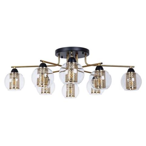 Cветильник потолочный Arte Lamp Manchester A7045PL-8BK