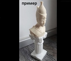 Силиконовый молд  Бюст  № 1 ( Фараон) 3 D