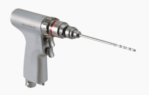 MPX-610 Pneumatic Handpiece For Large Bones/ Attachments: drills, reamers, saws