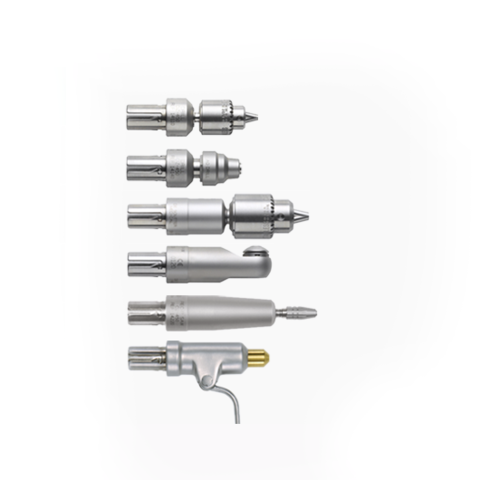 MPZ-450, MPZ-451 Multidrive Handpiece/ Attachments: drills, burs, saws, radiolucent drill, lavage, wires