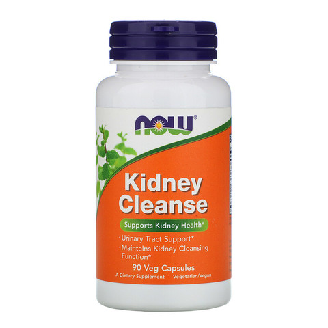 Now Foods, Kidney Cleanse, 90 растительных капсул