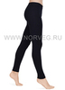 Терморейтузы из шерсти мериноса Norveg Soft Teens Black подростковые