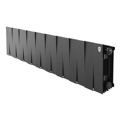 Royal Thermo PianoForte 200 Noir Sable, 18 секций - радиатор с подключением нижним правым