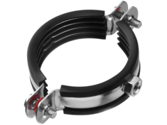 ЗУБР 2?, цинк, 7 шт, трубный хомут с гайкой (37850-59-65)