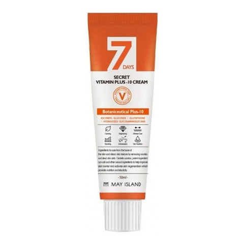 May Island 7 Days Secret Vita Plus-10 Cream - Крем для осветления и выравнивания тона кожи