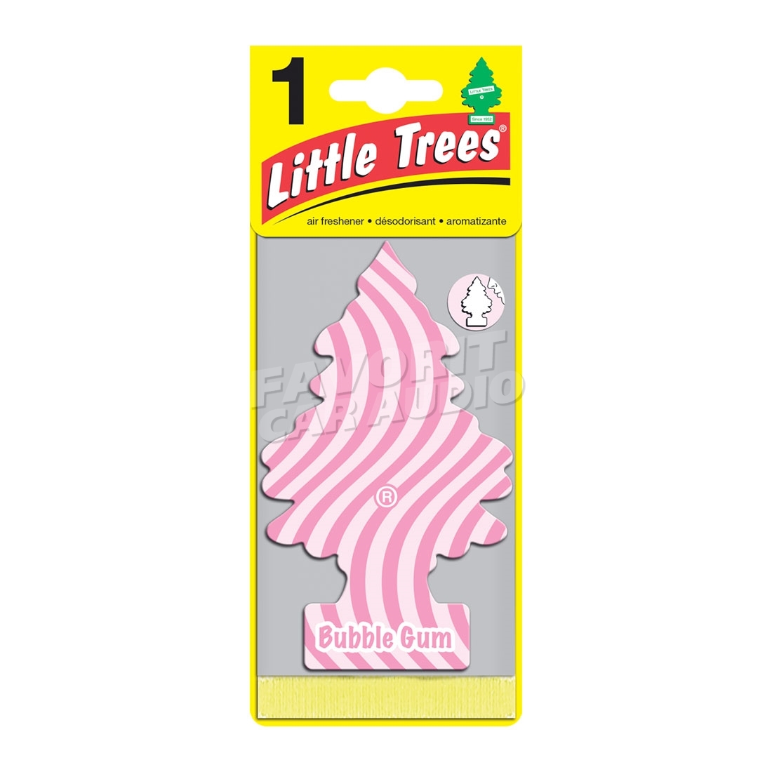 Ароматизатор Car Freshner Little Trees Bubble Gum – купить за 85 руб |  Магазин автозвука Favorit Car Audio Саратов, Энгельс, Пенза