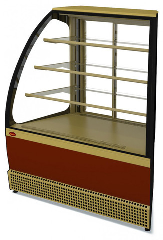 Витрина кондитерская Марихолодмаш Veneto VS-UN (крашенная, угловая)