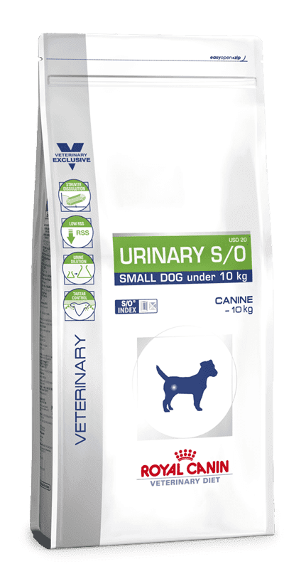Royal Canin 1,5кг Urinary S\O UHD 20 для собак мелких пород - купить по ...