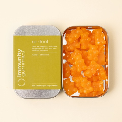 RE-FEEL IMMUNITY Комплекс для поддержки иммунитета (мармелад 30)