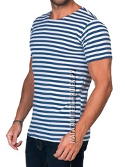 Купить подарок ВДВ - Магазин тельняшек.ру 8-800-700-93-18Футболка-тельняшка прямая (голубая полоса) в Магазине тельняшек