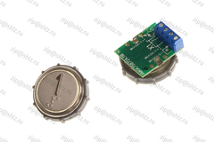 Кнопка (кнопочный модуль) ВКЛ13А-2-4ПБ "1 этаж", круглая, белая подсветка, с кодом Брайля