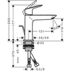 Hansgrohe Logis Fine 71252000 Смеситель для раковины (хром)