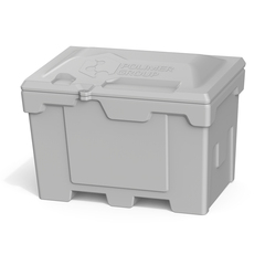 Ящик 500 л серый Полимер-Групп 500 л.(1200x828x860см;33кг;серый) - арт.559352