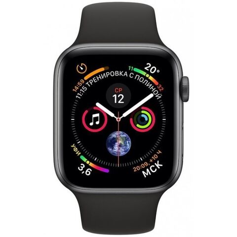 Apple Watch Series 4 Aluminium 40мм, «серый космос»