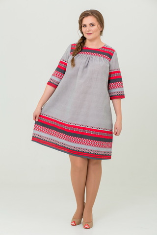 Платье Чудное мгновенье льняное