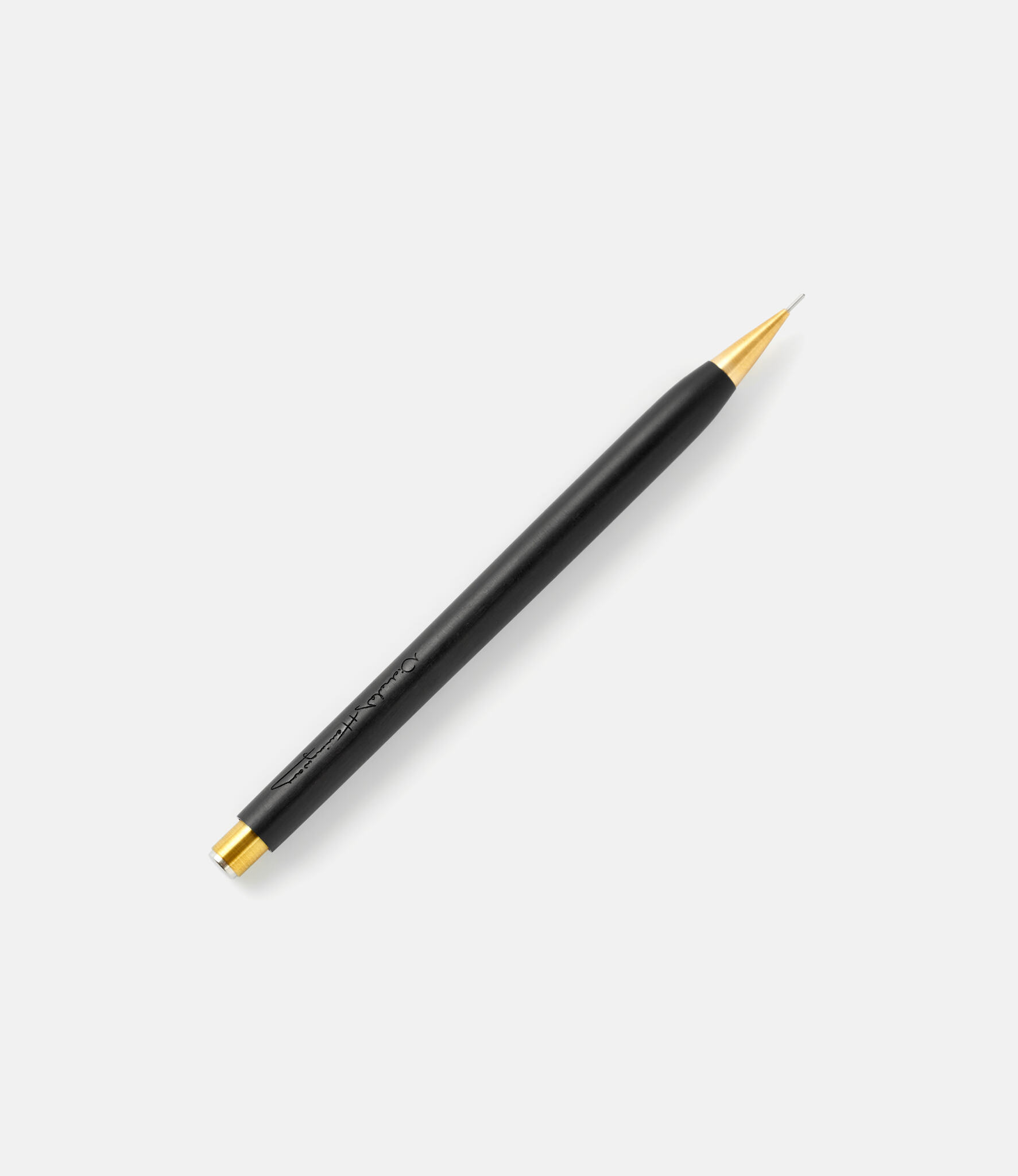 Nicholas Hemingway Ebony & Brass Mechanical Pencil — механический карандаш