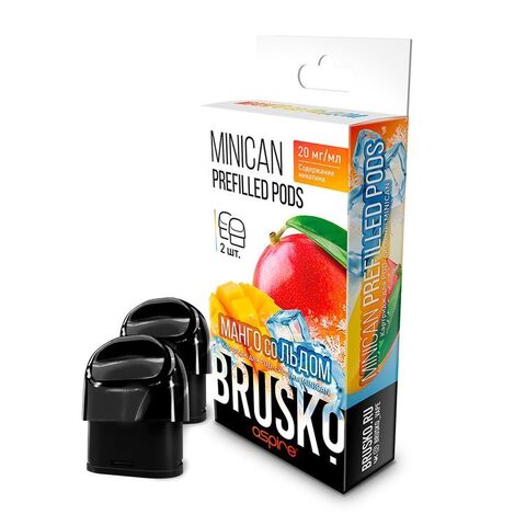 Картридж Brusko Minican Prefilled Pods Манго со Льдом