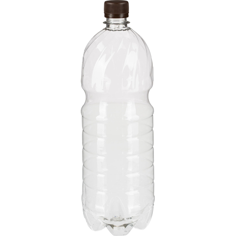 Бутылка проз. с крышкой 1,5л ПЭТ d-28мм BPF, узкое горло, 50шт/уп