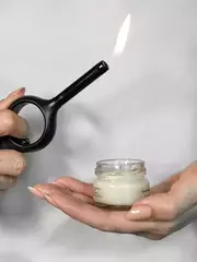 Массажная арома свеча (бамбук и лемонграсс) эко продукт