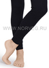 Терморейтузы из шерсти мериноса Norveg Soft Teens Black подростковые