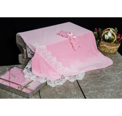 Плед велюровый "Нежность" ПД 702 (какао)