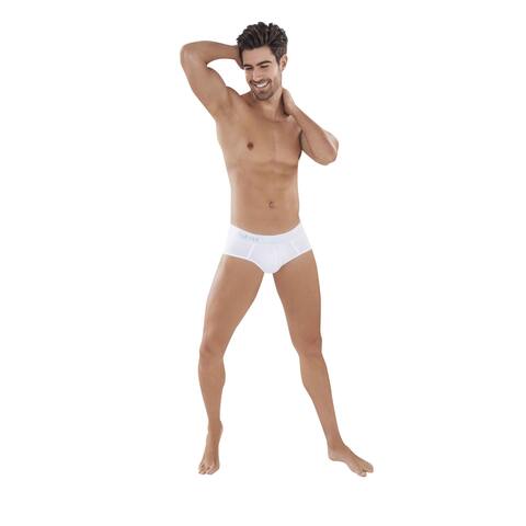 Мужские трусы брифы белые Clever CARIBBEAN PIPING BRIEF 088401