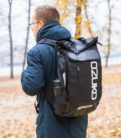 Картинка рюкзак городской Ozuko 8020 Blue - 9