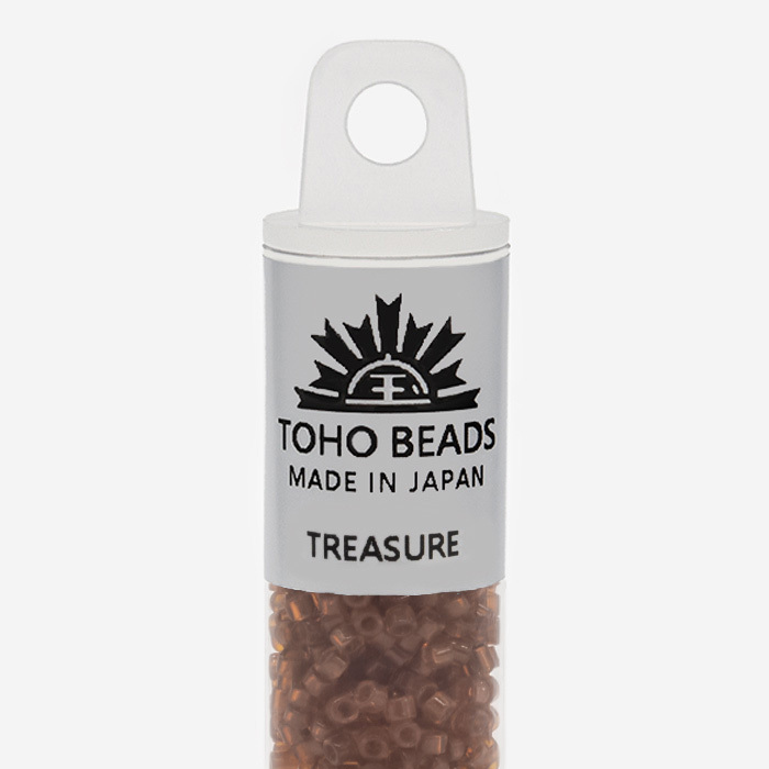 Японский бисер TOHO Treasure (№2154), прозрачный