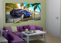 Модульная картина "Bugatti Veyron"