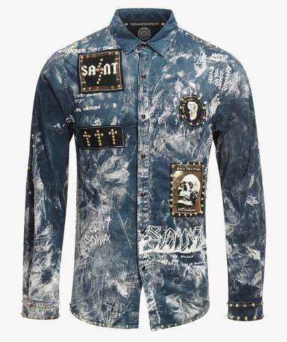 Рубашка CONCERT TRUCKER BUTTON UP TS2850 The Saints Sinphony