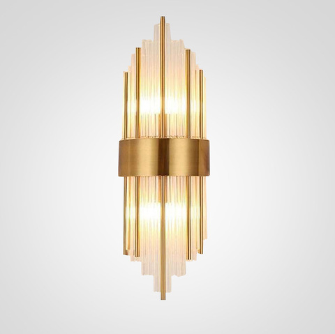 Бра Stripglass V Gold