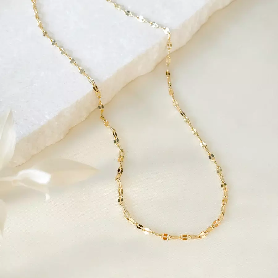 Hailey Gold Chain Necklace