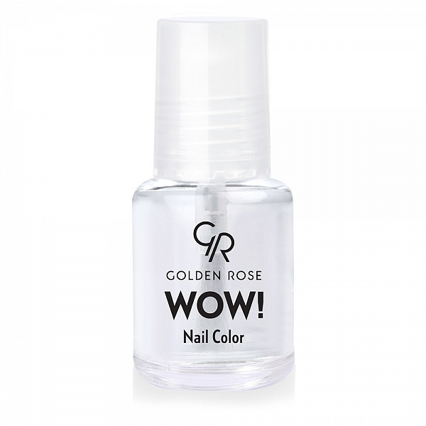 Golden Rose Лак  WOW! Nail Color  тон CLEAR  6мл