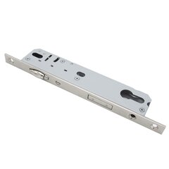 Замок под цилиндр узкопрофильный L156-25 SN матовый никель