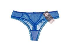 Кружевные трусики-стринги Blue Diamond - 