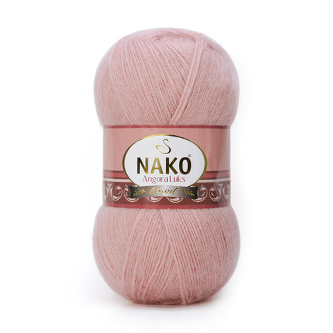 Пряжа Nako Angora Luks 10275 клевер (уп. 5 мотков)