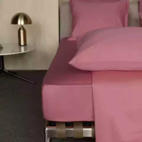 Простыня на резинке 180x200x35 Mollen вишнёво-ягодная