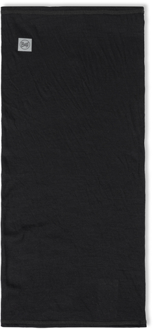 Картинка шарф-труба Buff Wool lightweight Solid Black - 4