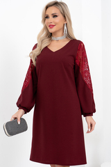 Платье Милана (марсала) Р11-2001/3 Nikol