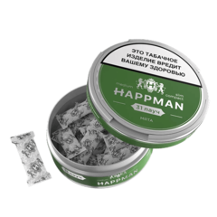 Happman Slim Medium 10гр. Жевательный табак с ароматом Мята (М)