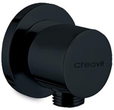 Creavit A01S Шланговое подсоединение, цвет: чёрный