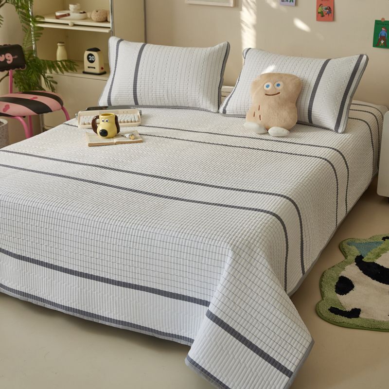 ZEPHYR HOME Покрывало 225х250 Хлопок Белый полосы