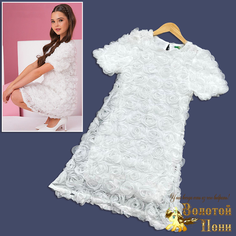 Платье нарядное д (9-13) 261110-J4037