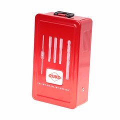 Набор метчиков комплектных М3-М12 29пр DIN352 HSSE-Co5 Ruko 245003E