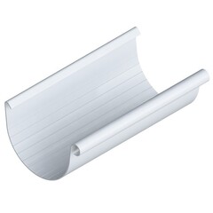 Желоб водосточный ПВХ Альта-Профиль Элит Белый 125х4000 мм