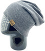 Картинка шапка-бини Skully Wear YZM-760-F grey - 6