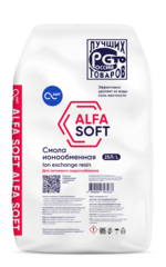 Загрузка смола ионообменная «ALFASOFT (Токем-153)» (25л, 20кг)